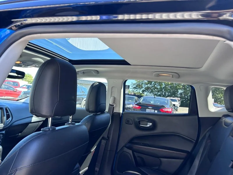 Certified Used 2021 Laser Blue Jeep 4WD Trailhawk image 10
