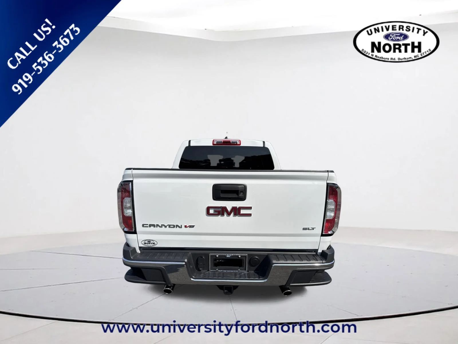 Used 2015 Summit White GMC 4WD SLT image 6