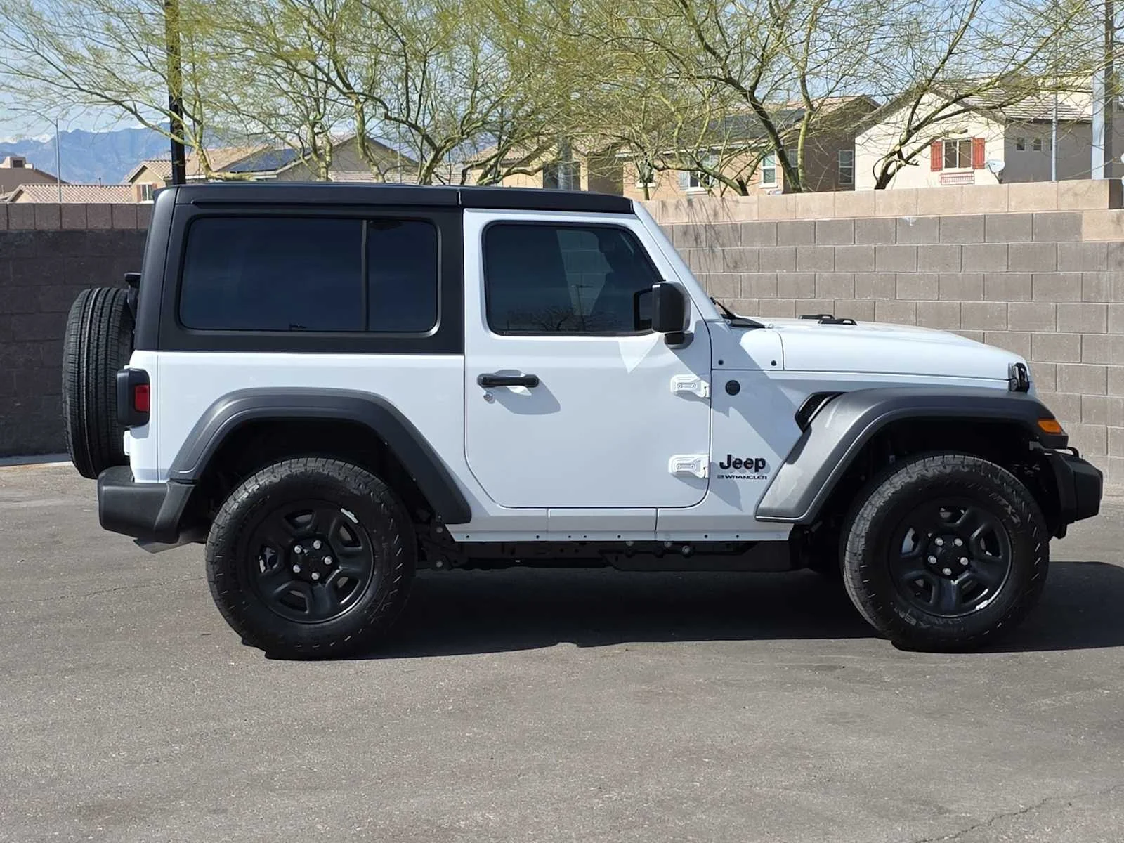 New 2026 Bright White Clearcoat Jeep Sport image 9
