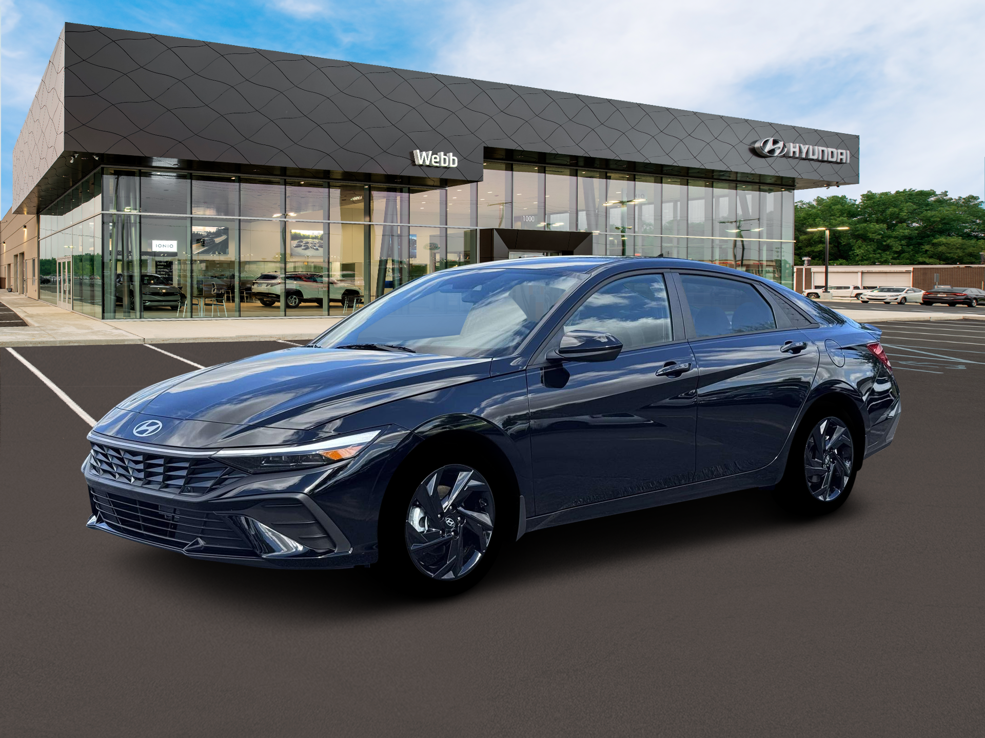 New 2026 Black Hyundai SEL Sport image 2