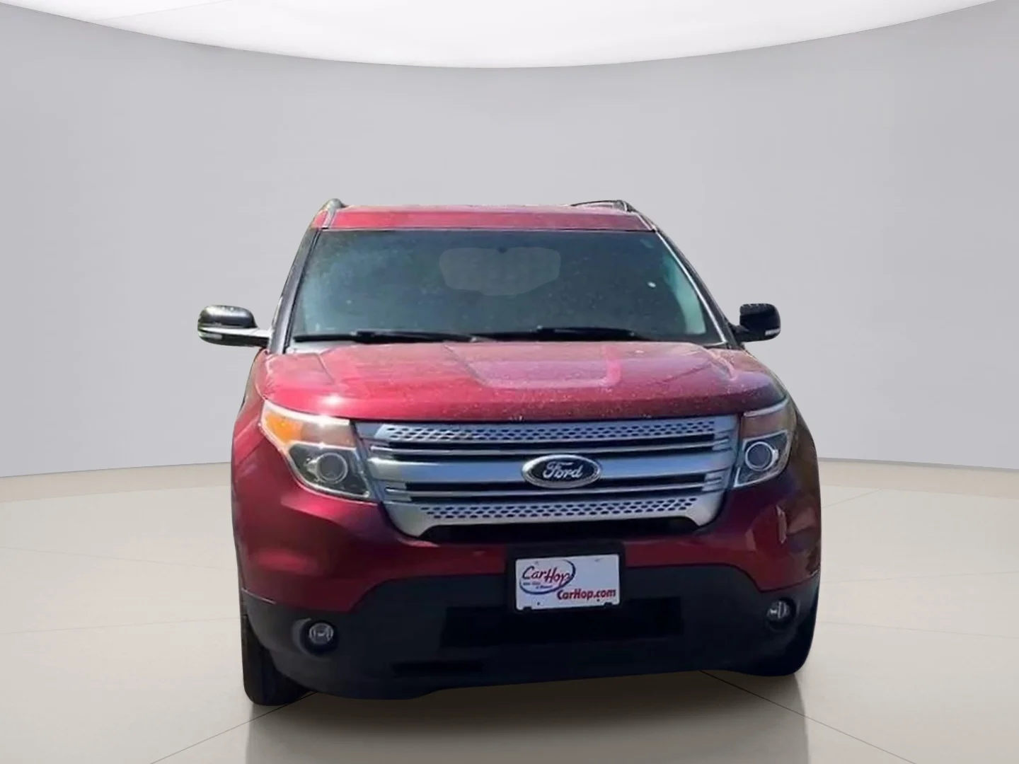Used 2014 Red Ford XLT 4WD image 8