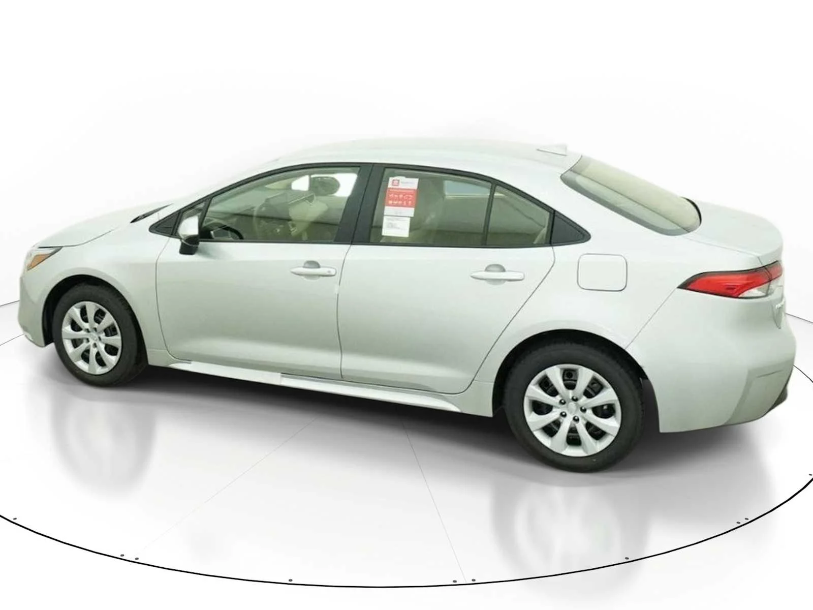 New 2026 Classic Silver Metallic Toyota Hybrid LE image 4