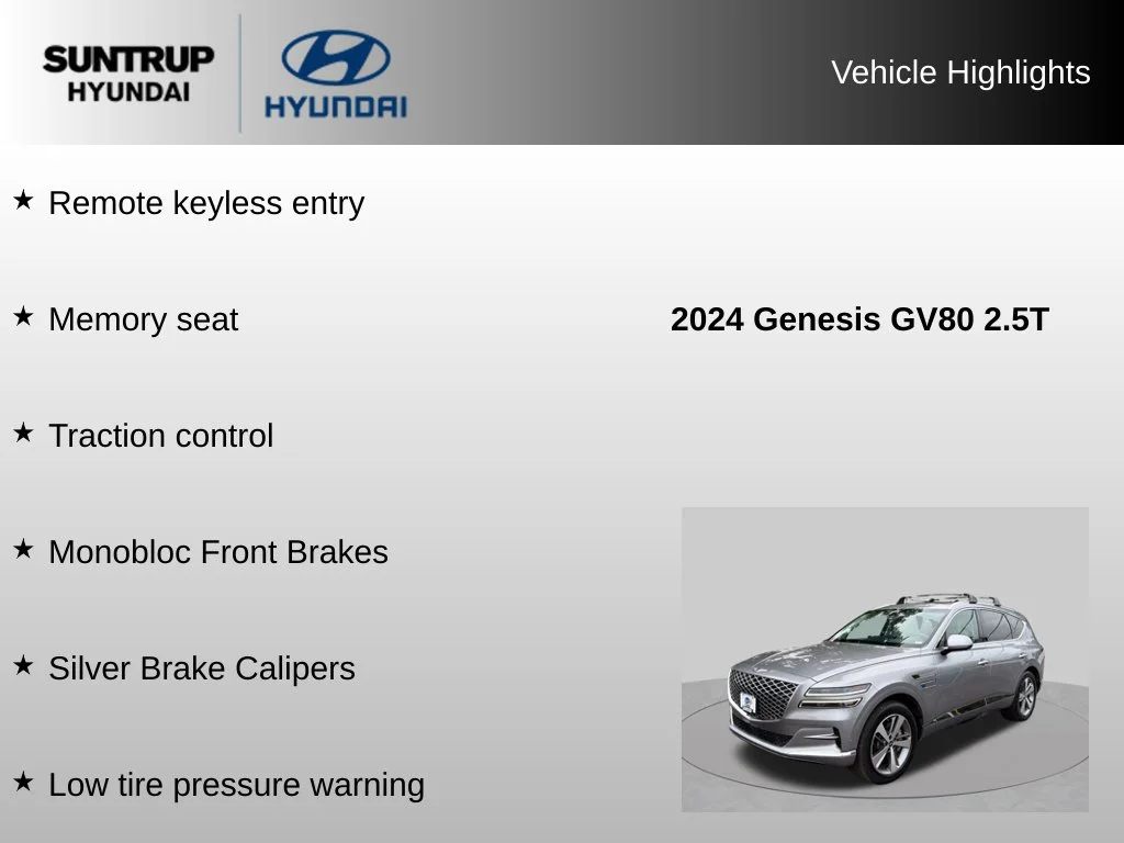 2024 GENESIS GV80 Standard - Photo 16