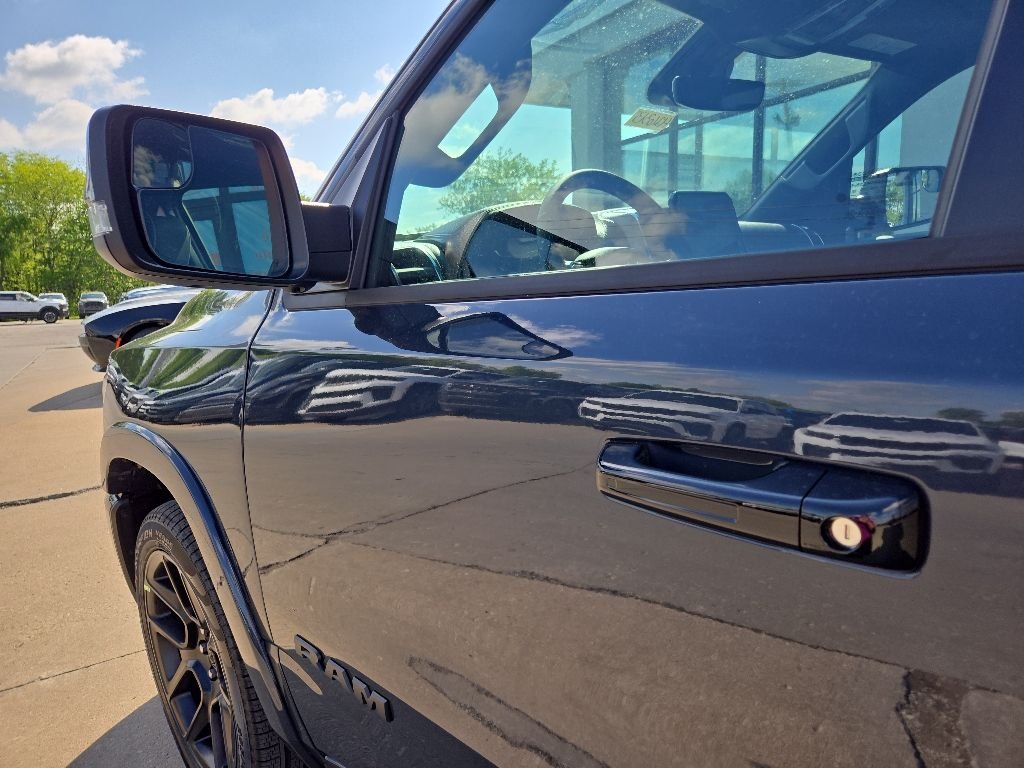 New 2026 Forged Blue Metallic Exterior Paint RAM Laramie image 34