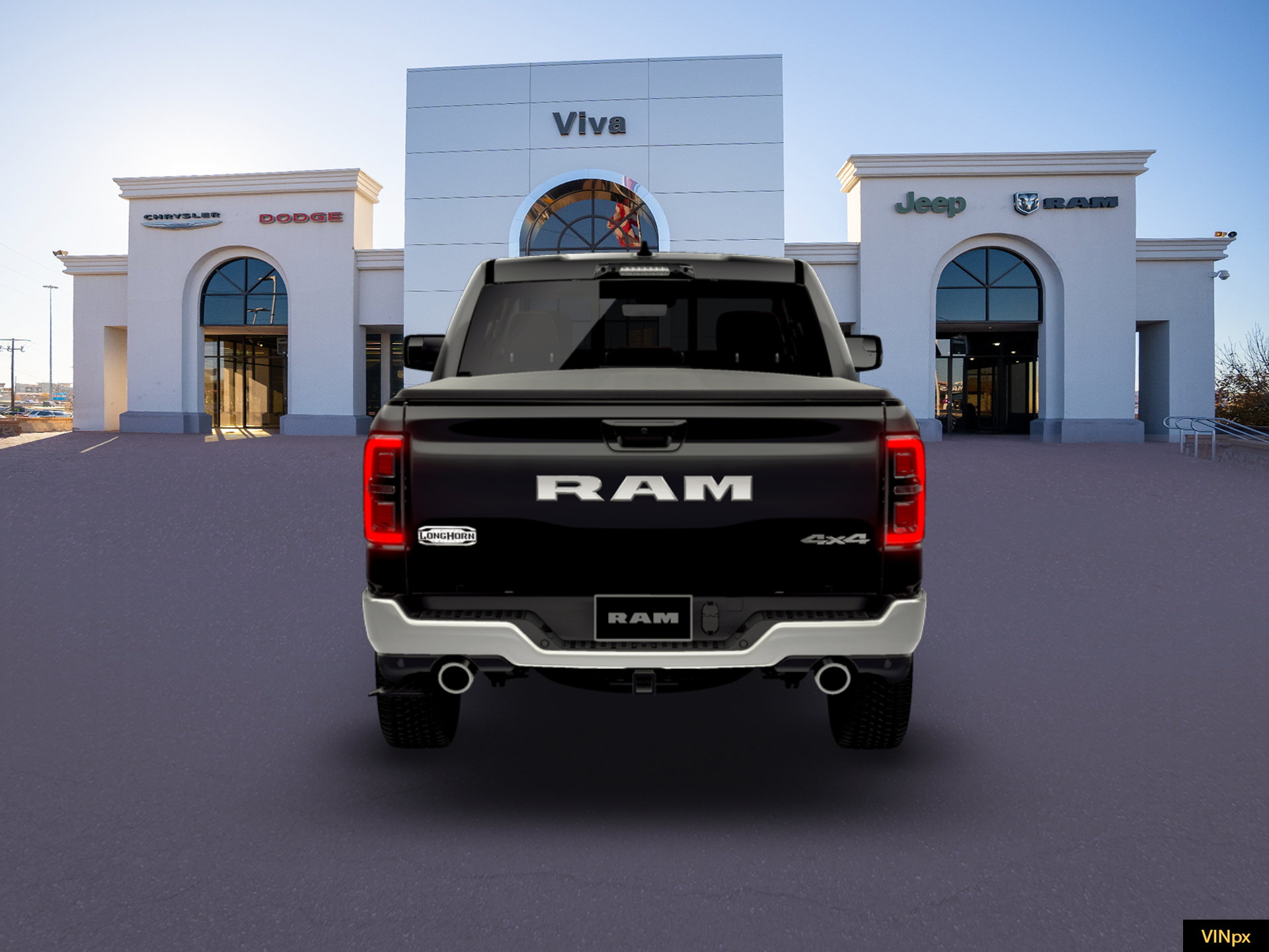 New 2026 Diamond Black Crystal Pearl-Coat Exterior Paint RAM Limited image 5