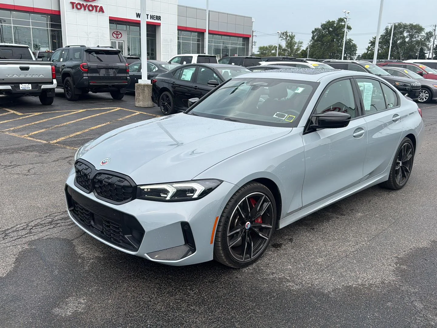 Used 2023 Brooklyn Grey Metallic BMW M340i xDrive image 3
