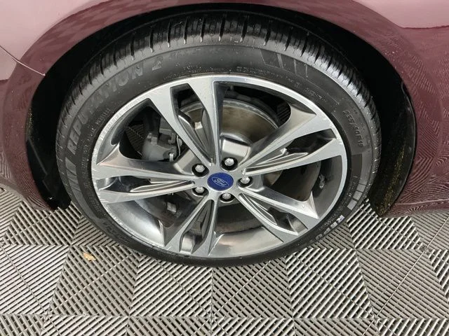 Used 2017 Burgundy Velvet Metallic Tinted Clearcoat Ford Titanium image 30