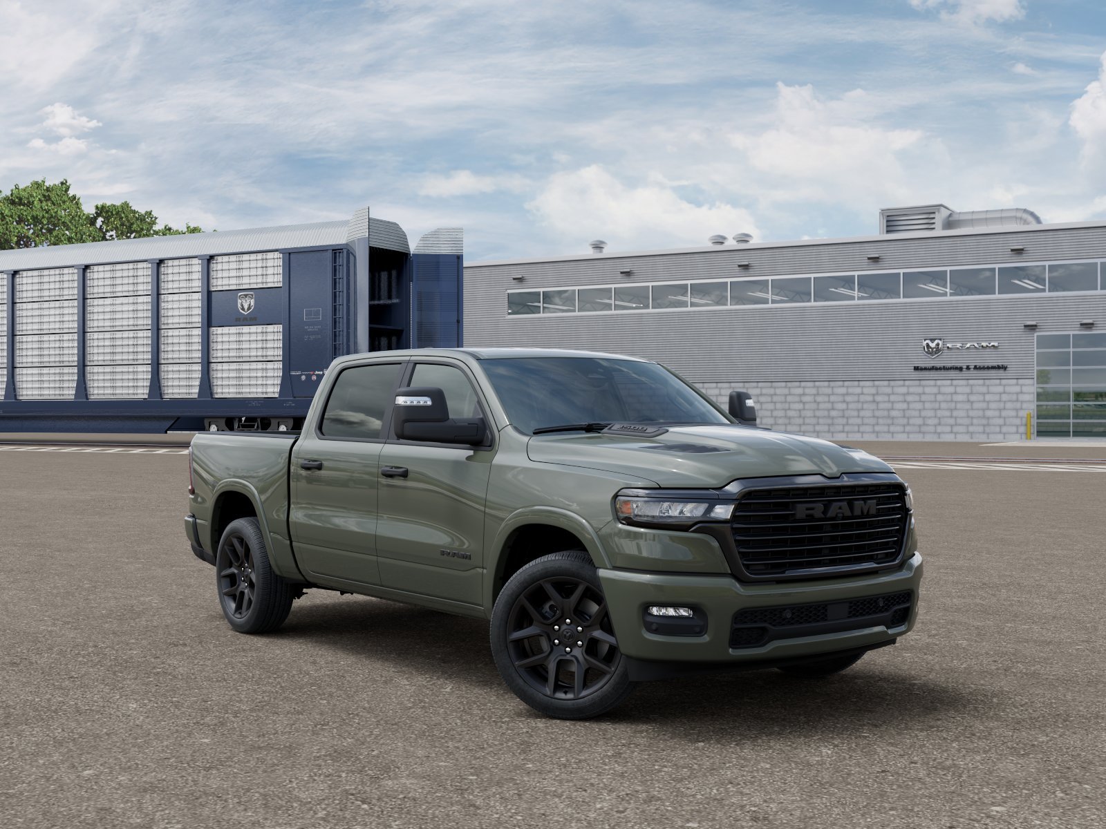New 2026 Canyon Lake Exterior Paint RAM Laramie Night Edition image 16