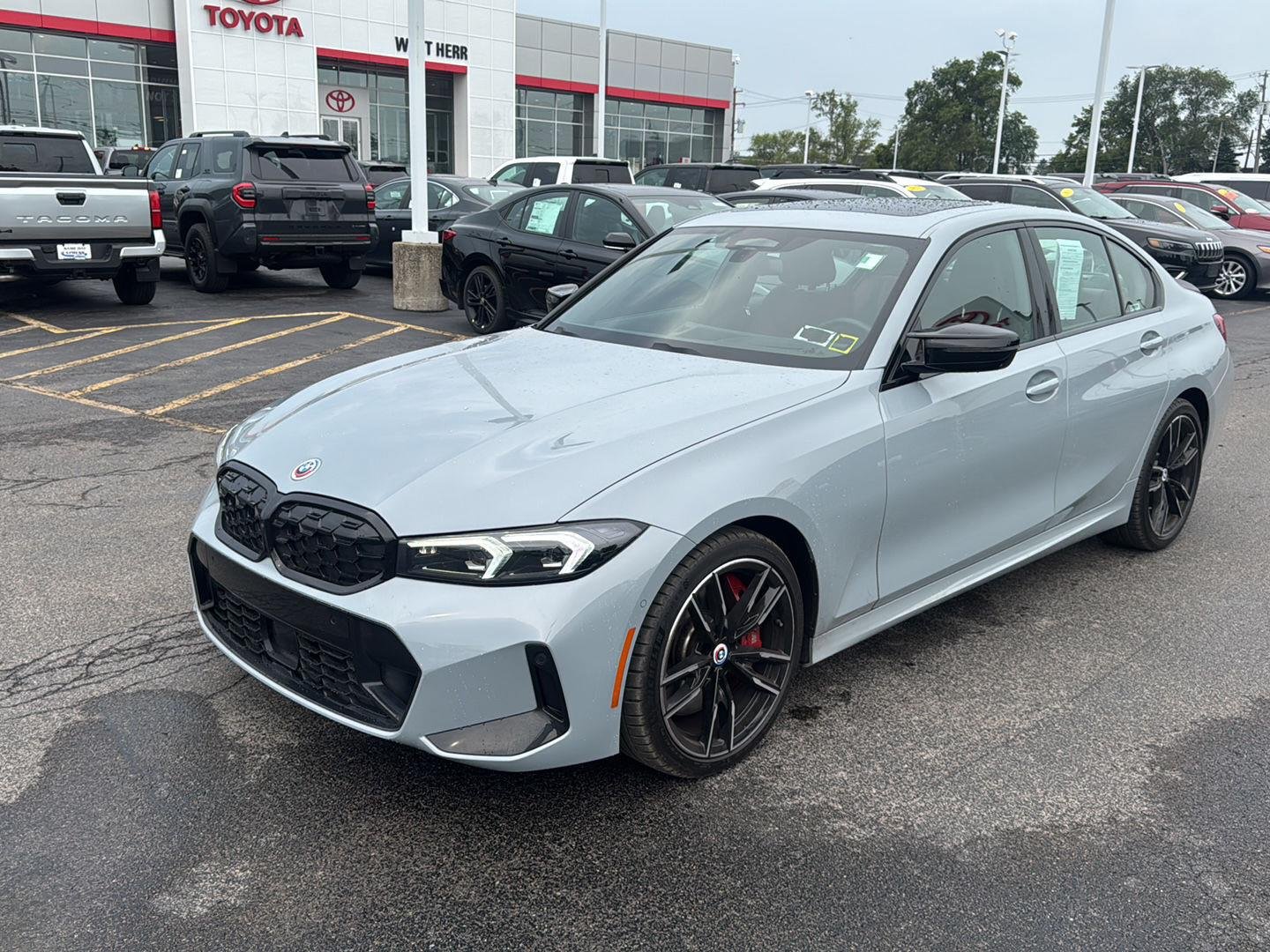 Used 2023 Brooklyn Grey Metallic BMW M340i xDrive image 3