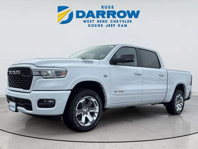 New 2026 Bright White Clear-Coat Exterior Paint RAM Big Horn/Lone Star image 1