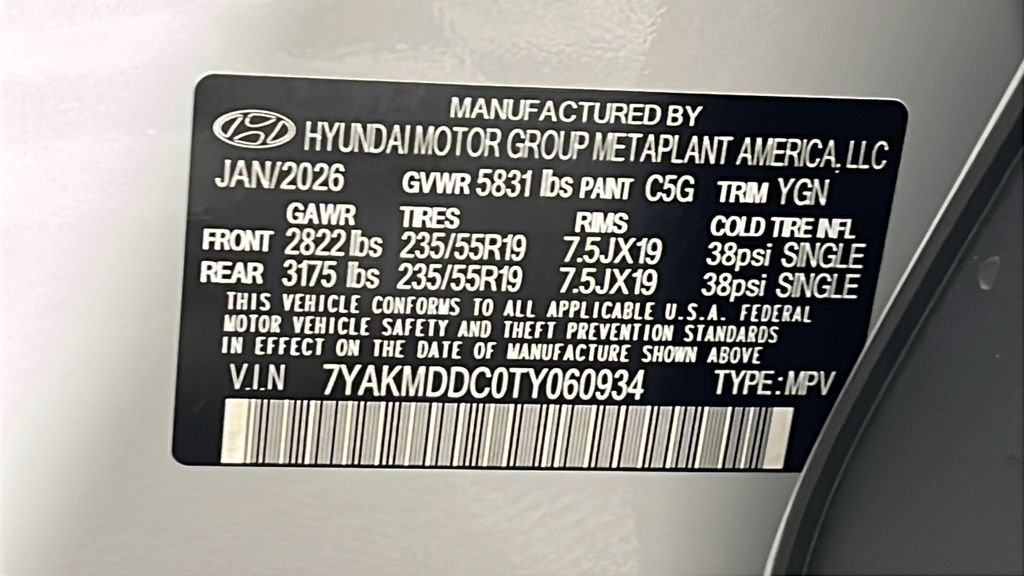 New 2026 Gray Hyundai SE image 41