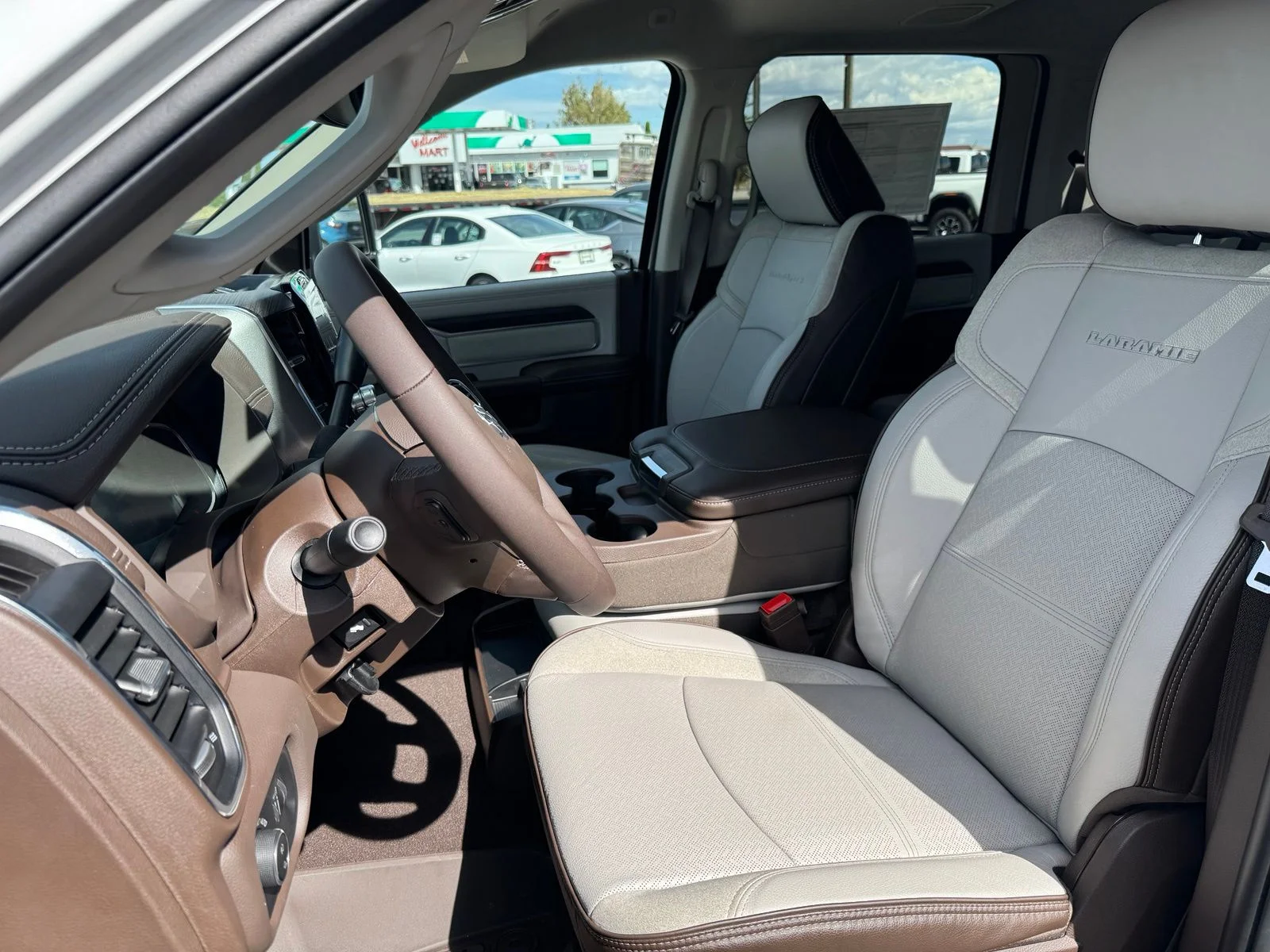 New 2027 Bright White Clearcoat RAM Laramie image 17