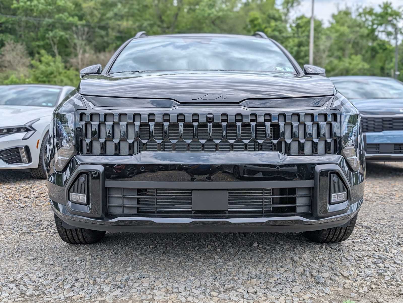 New 2026 Ebony Black Kia X-Line image 2
