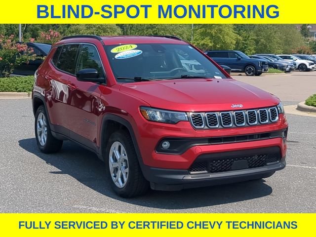 Used 2024 Red Jeep Latitude image 3