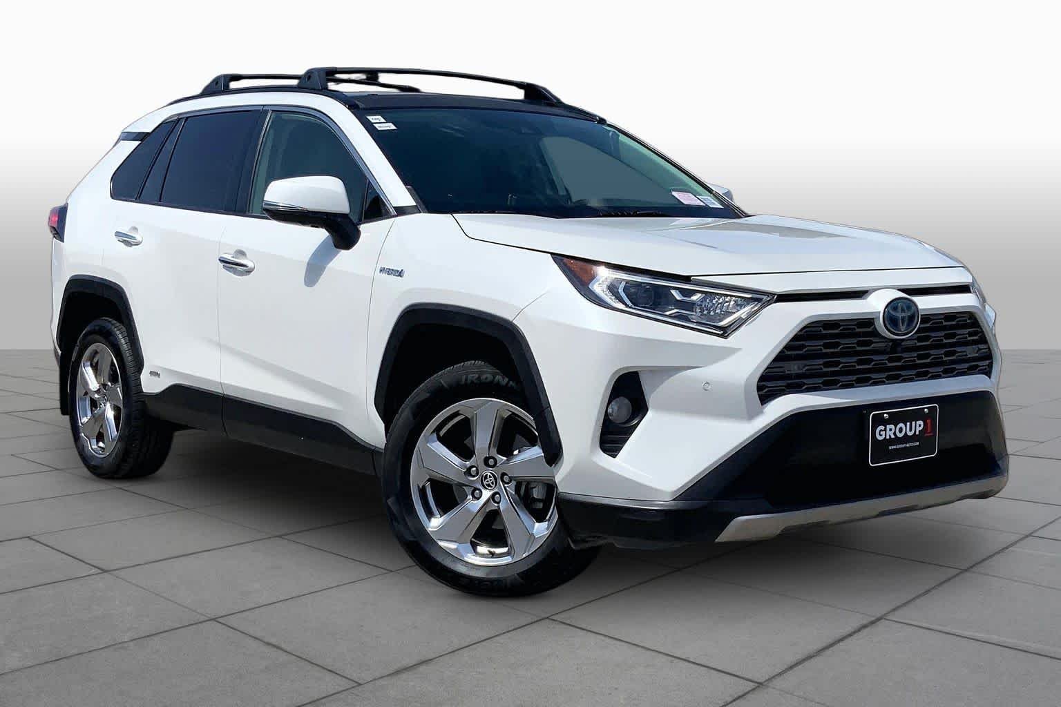 Used 2020 Blizzard Pearl Toyota Hybrid Limited image 3