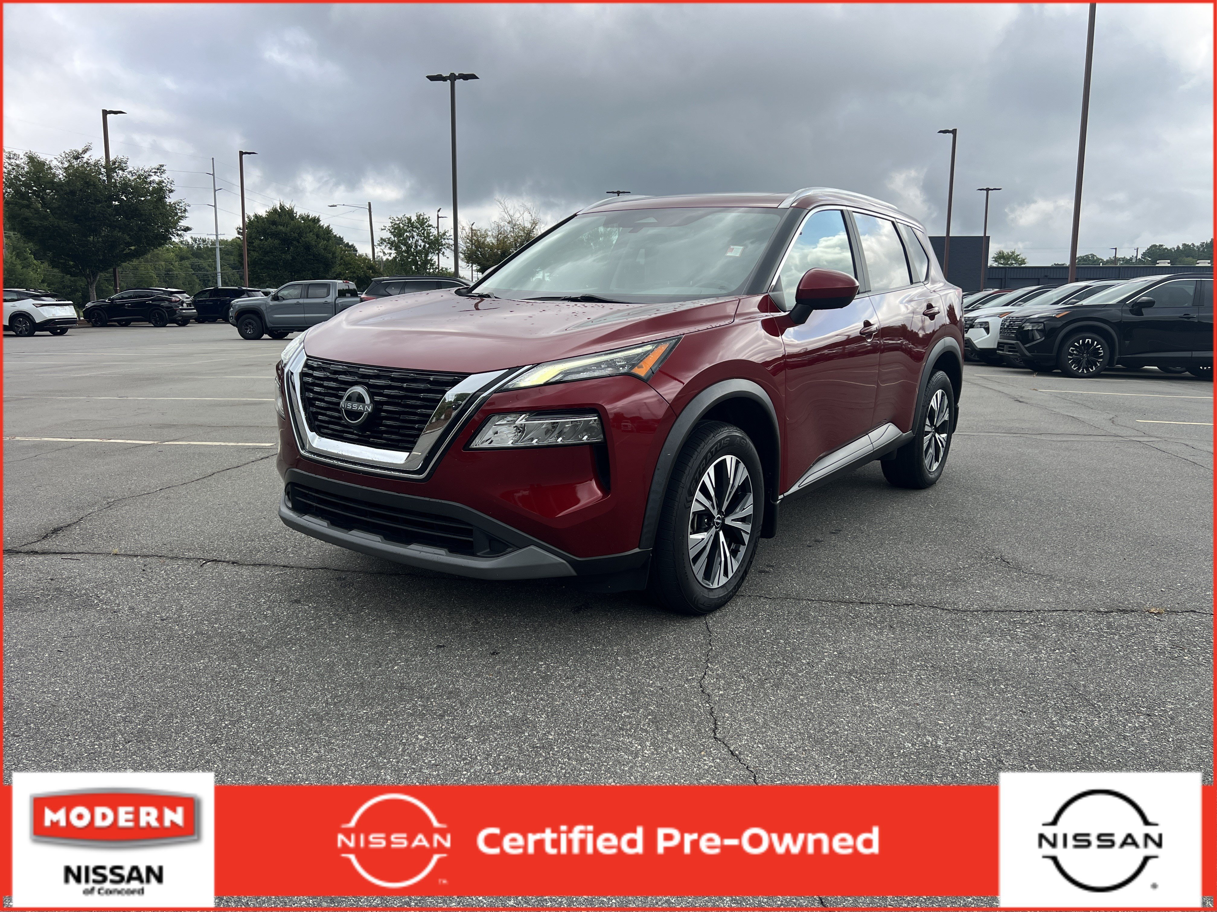 Certified Used 2023 Scarlet Ember Tintcoat Nissan SV image 1