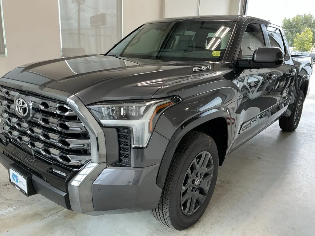 New 2026 Magnetic Gray Metallic Toyota Tundra Platinum image 3