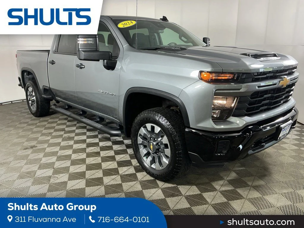 Used 2024 Sterling Gray Metallic Chevrolet Custom image 1