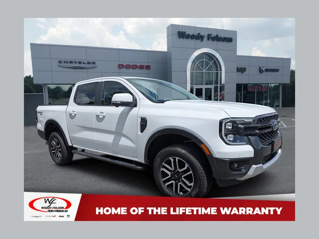 Used 2024 White Ford Lariat image 1