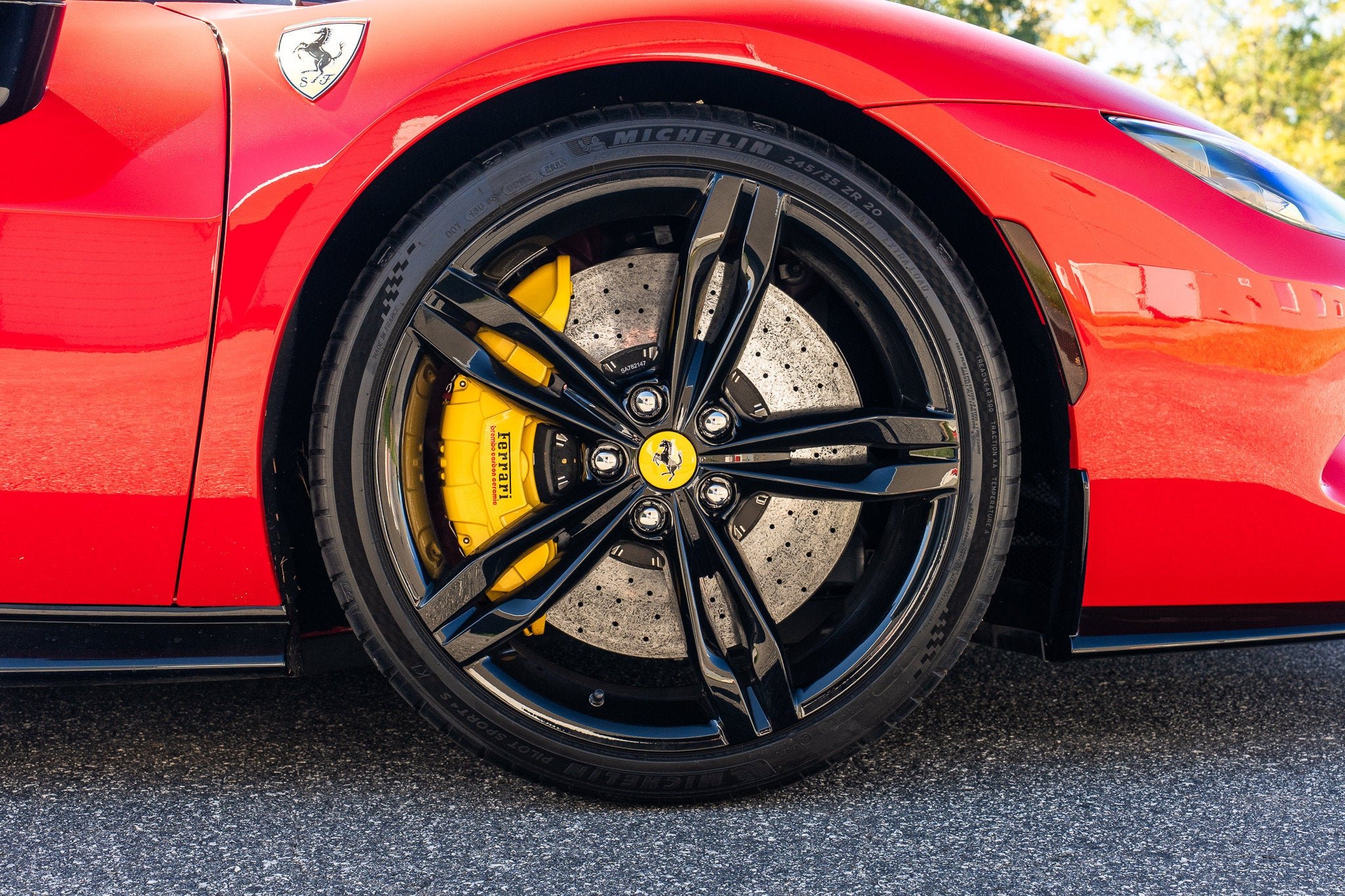 Certified Used 2023 Rosso Corsa Ferrari  image 10