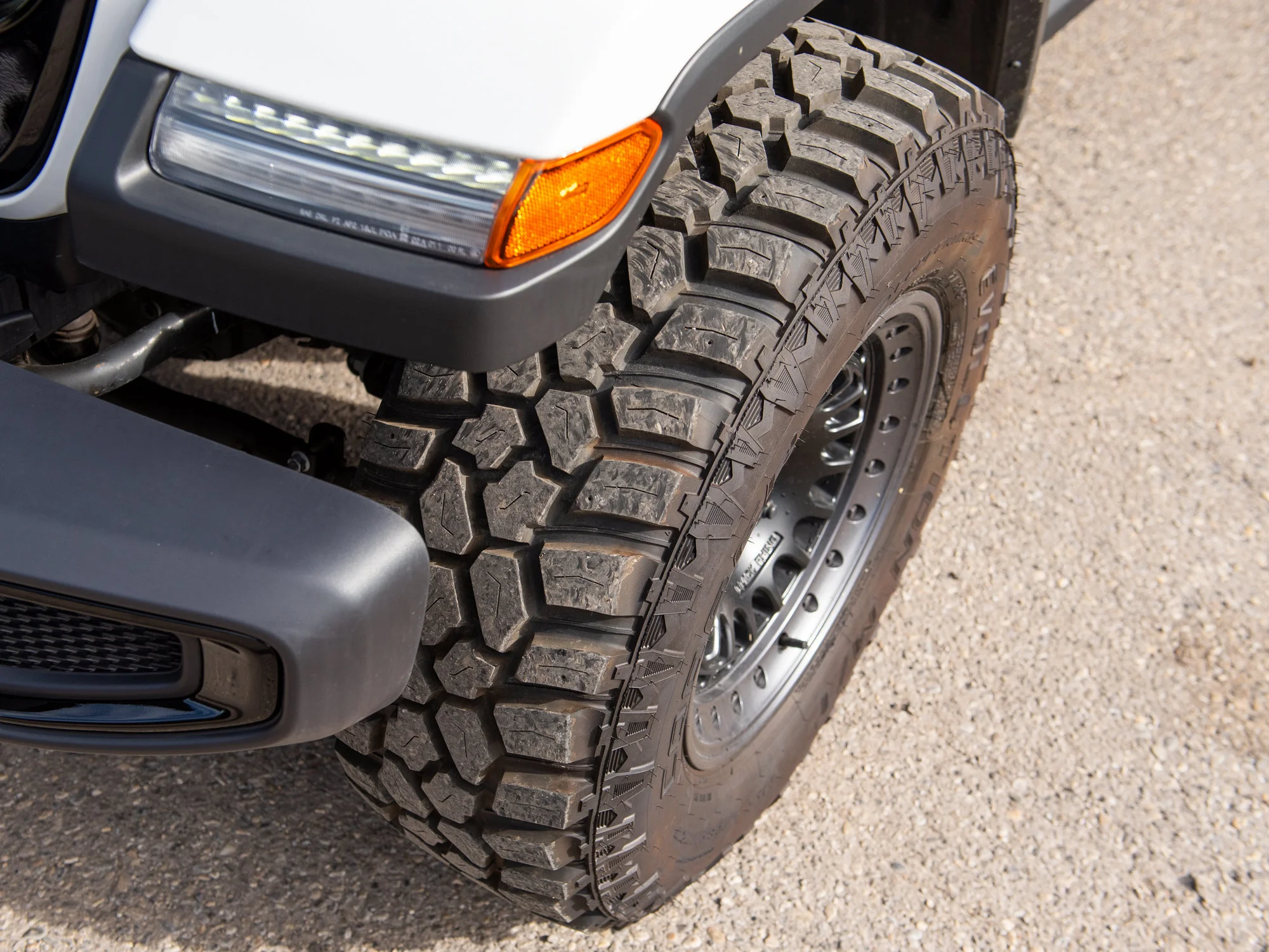 New 2026 White Jeep Willys*, Black Rhino Wheels, 33 Inch Tires image 2