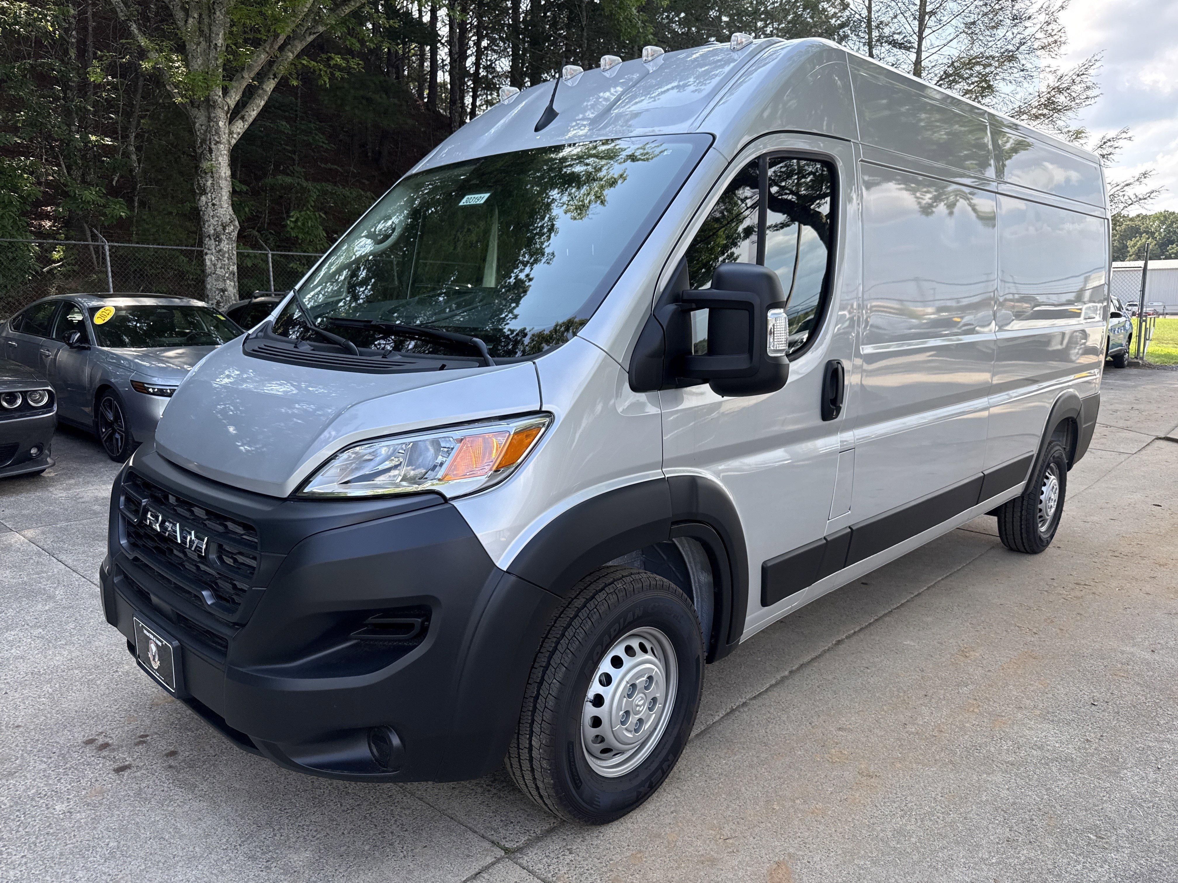 New 2026 Bright Silver Metallic Clear-Coat Exterior Paint RAM Tradesman image 3