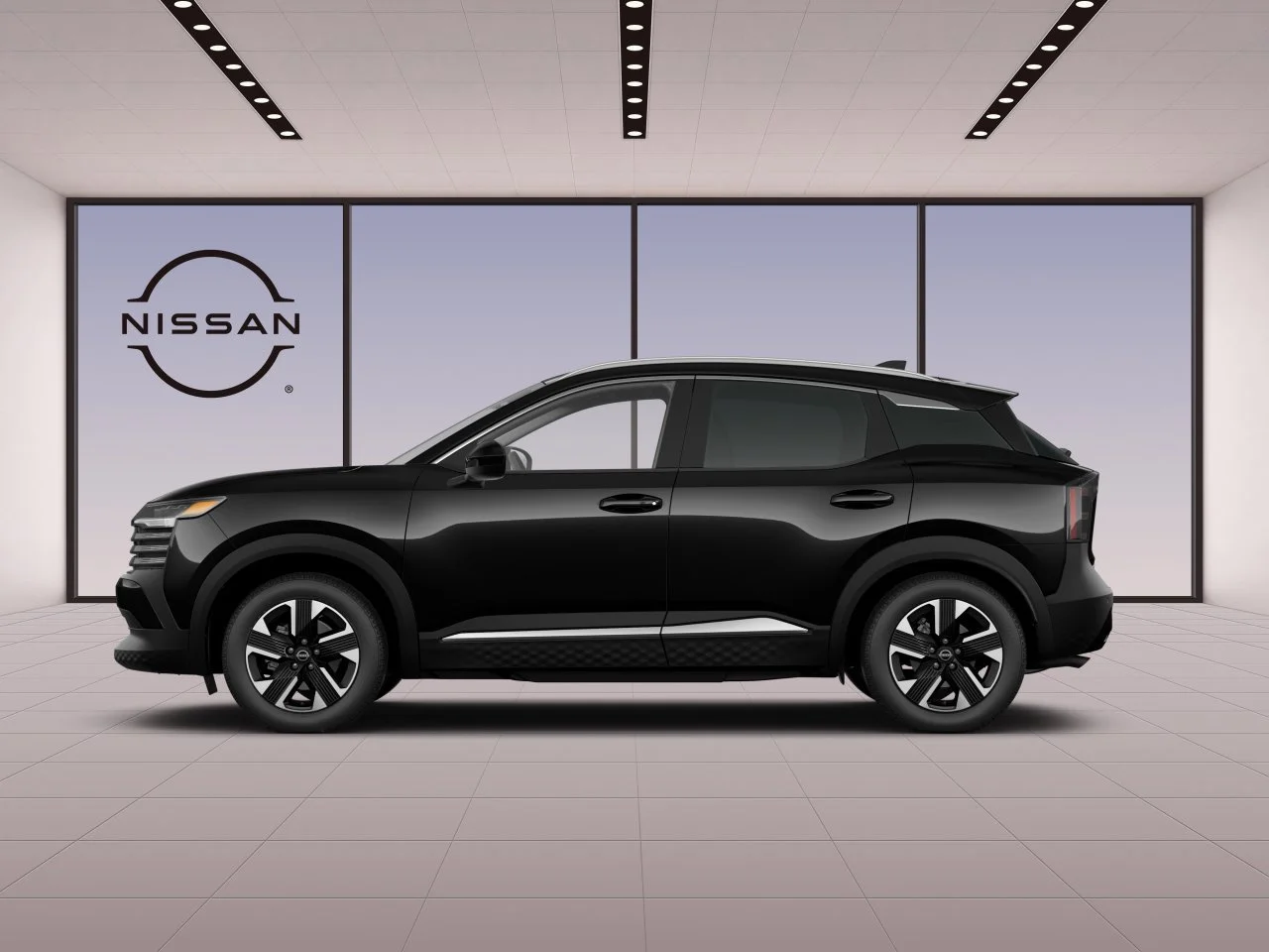 New 2026 Super Black Nissan SV image 8