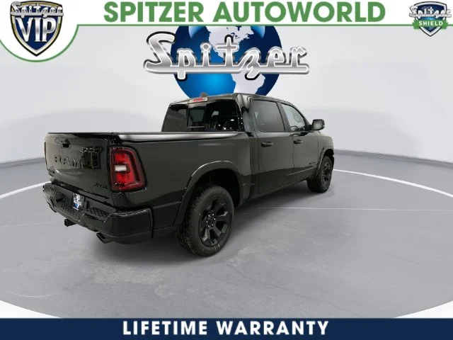 New 2027 Diamond Black Crystal Pearl-Coat Exterior Paint RAM Big Horn/Lone Star image 10