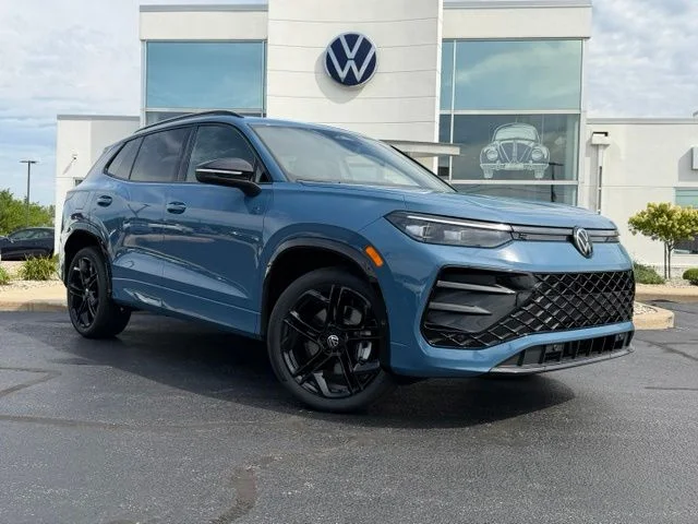 New 2026 Monterey Blue Pearl Volkswagen 2.0T SE R-Line Black image 1