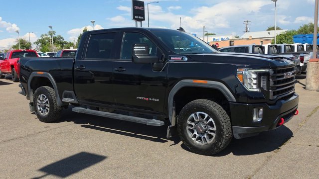 Used 2021 Onyx Black GMC AT4 image 2