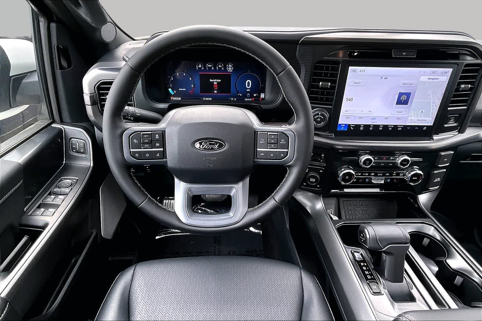 Used 2025 Star White Metallic Tri-Coat Ford LARIAT image 6