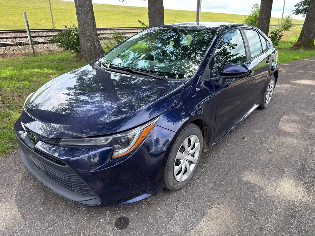 Used 2024 Blue Toyota LE image 18