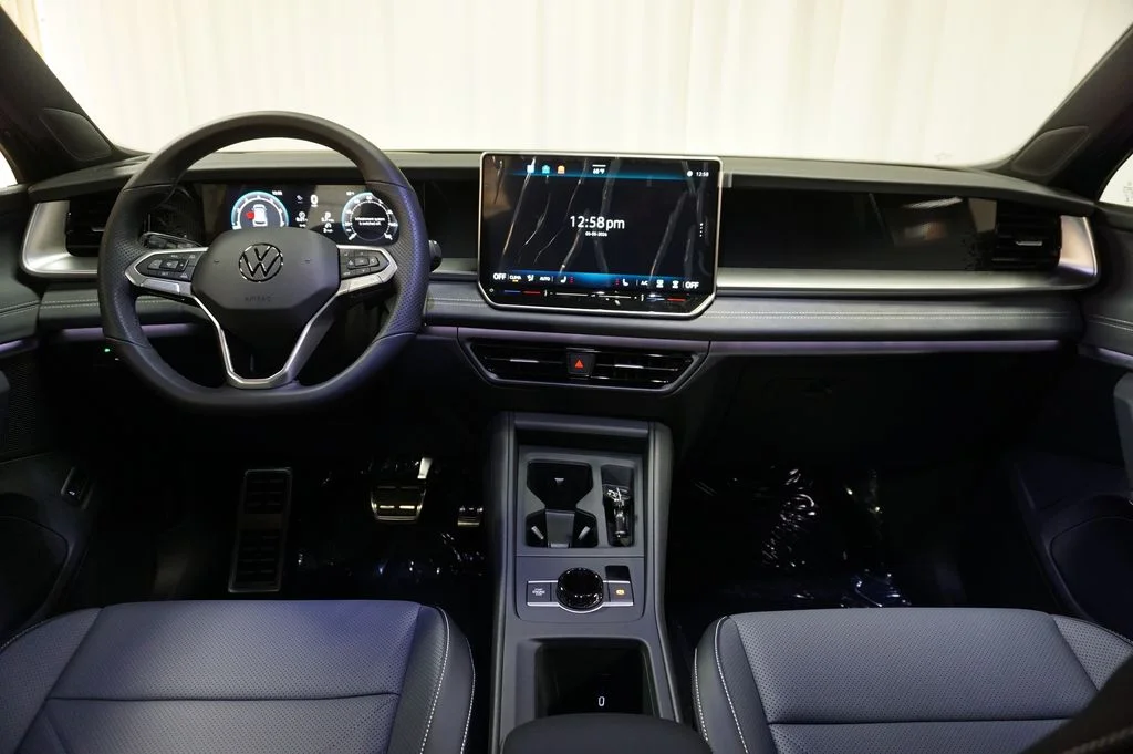 New 2026 Monterey Blue with Deep Black Roof Volkswagen 2.0T SE R-Line Black image 13