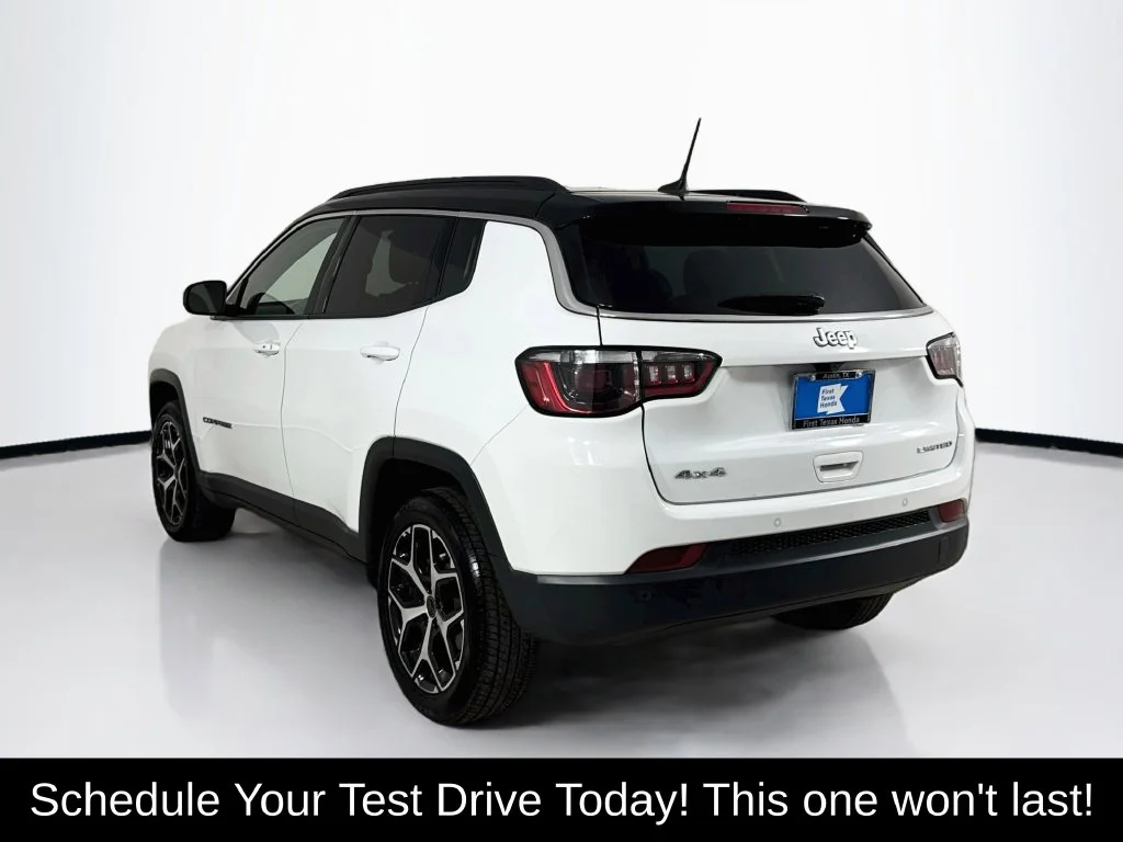 Used 2025 Bright White Clearcoat Jeep Limited image 5