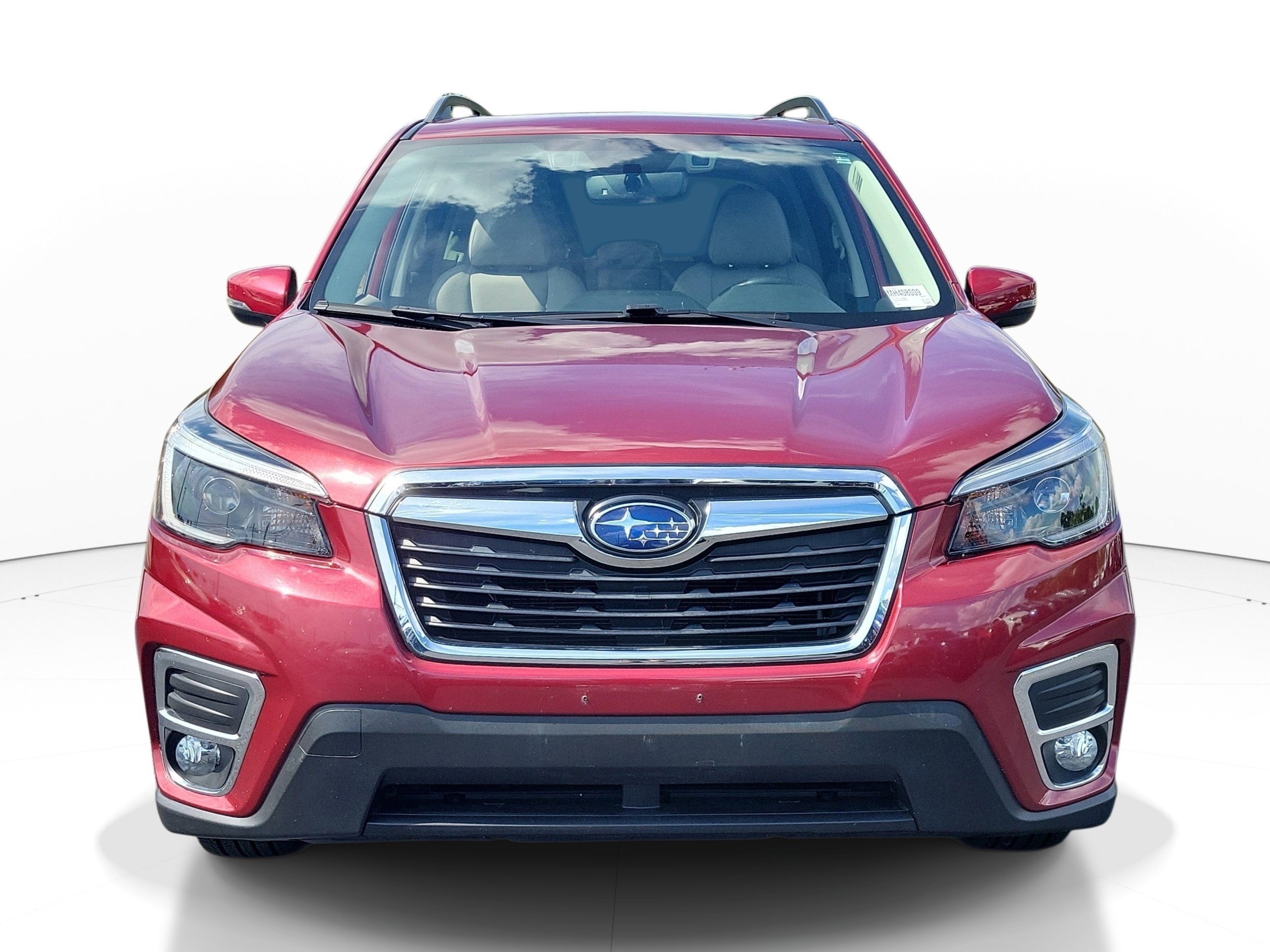 Used 2021 Crimson Red Pearl Subaru Limited image 1