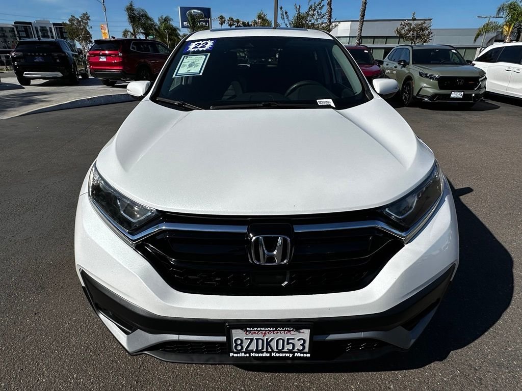 Used 2022 Platinum White Pearl Honda EX image 3
