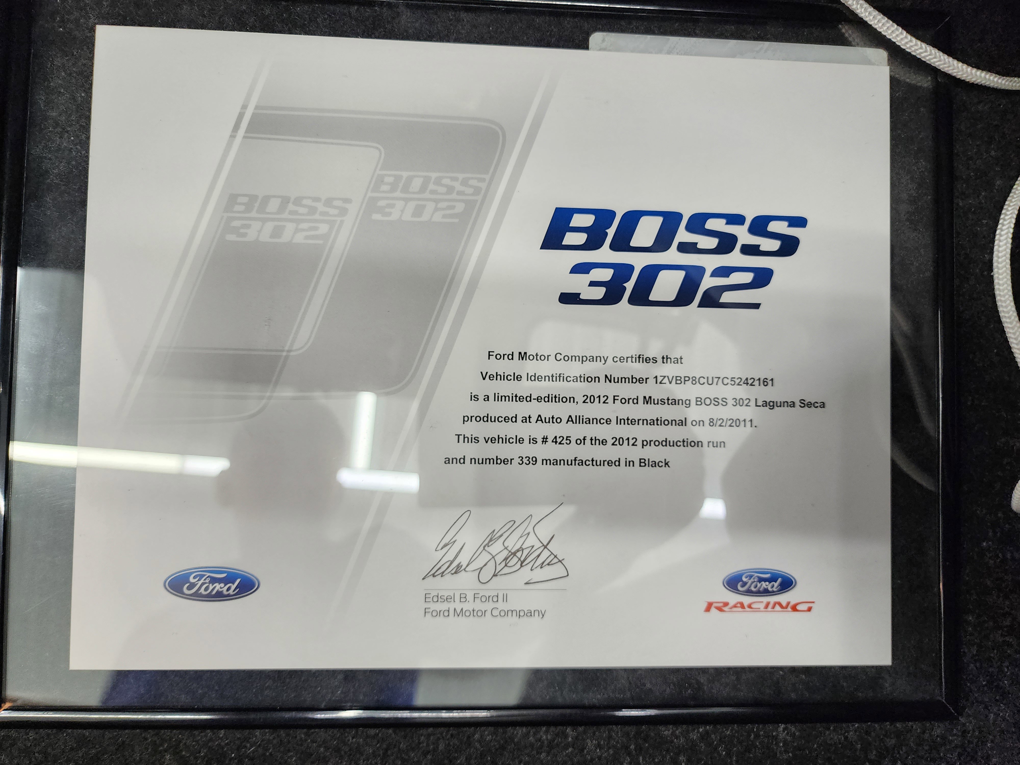 Used 2012 Black Ford Boss 302 Laguna Seca: BOSS 302-LAGUNA SECA LS 425-6 SPEED STICK-RECAROS image 34