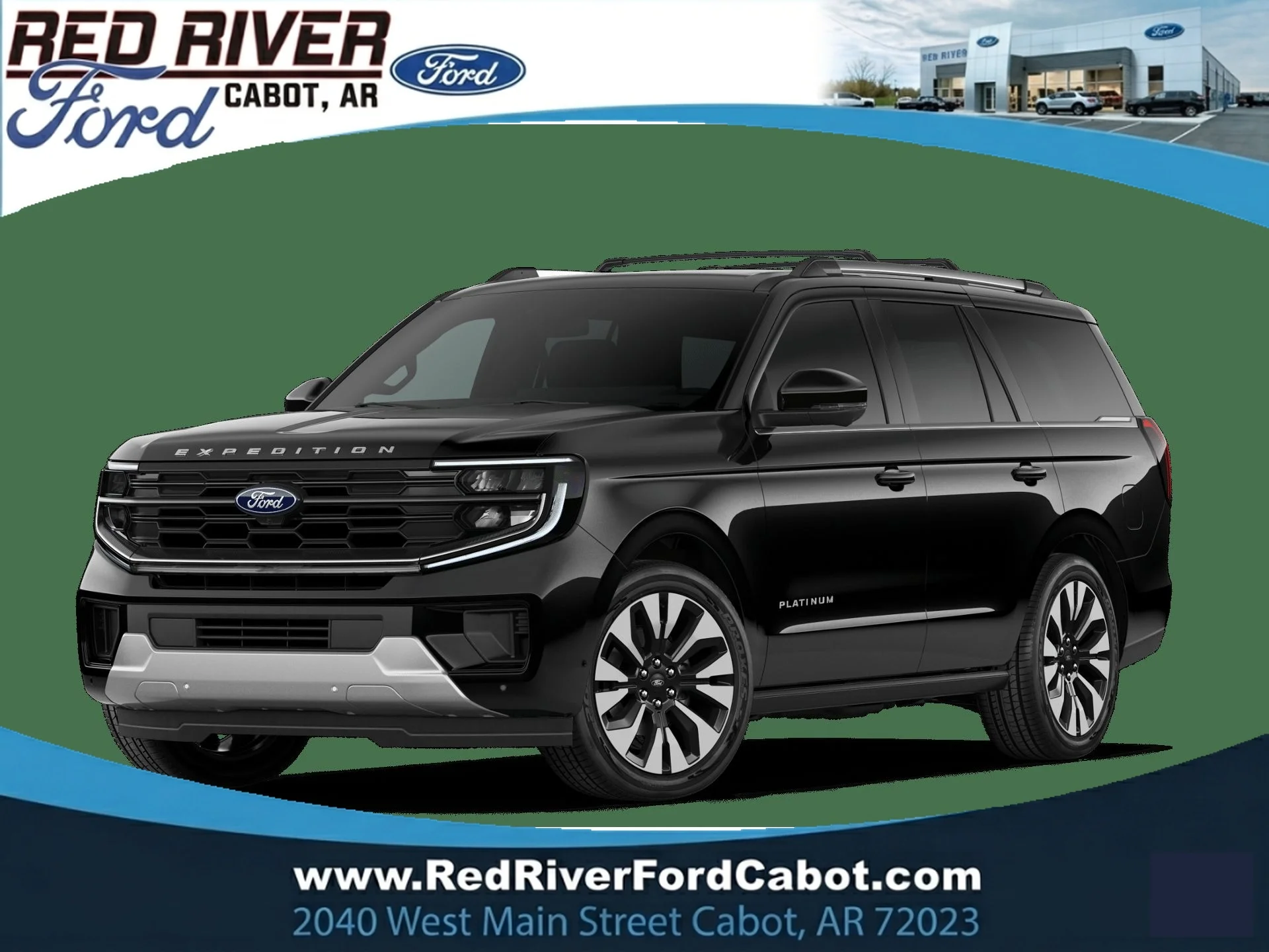 New 2026 Agate Black Metallic Ford Platinum® image 1