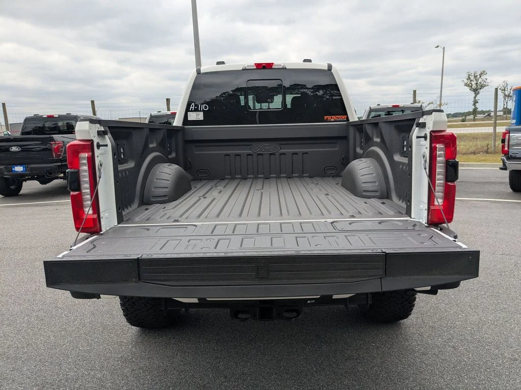 New 2026 Star White Metallic Tri-Coat Ford Lariat image 13