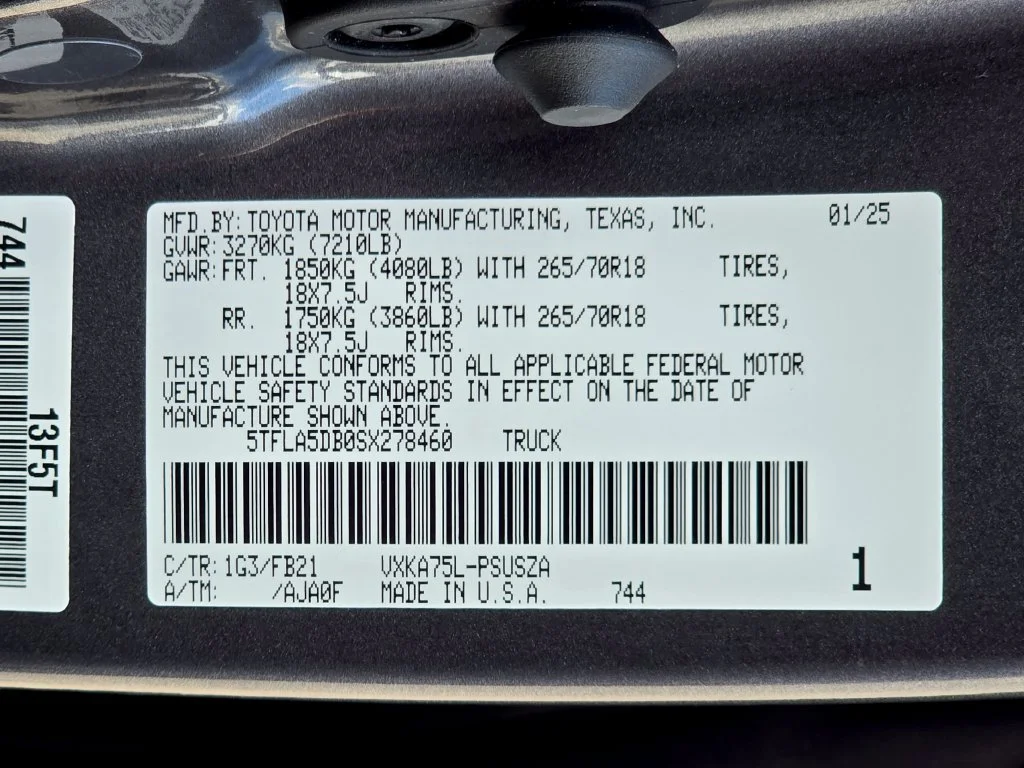Used 2025 Gray Toyota SR5 image 52