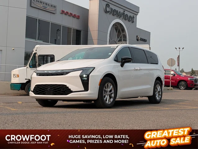 2027 Chrysler Pacifica Select - - AWD - Safety Sphere Pkg w/ 360 Cam - Stow n Go Seats & More!