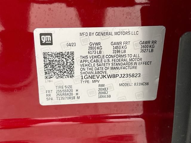 Certified Used 2023 Radiant Red Tintcoat Chevrolet RS image 43