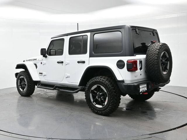 Used 2018 Bright White Clearcoat Jeep Rubicon image 5