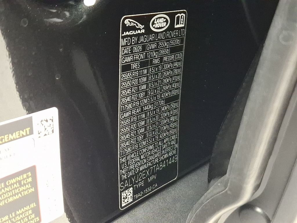 New 2026 Santorini Black Metallic Land Rover S image 21