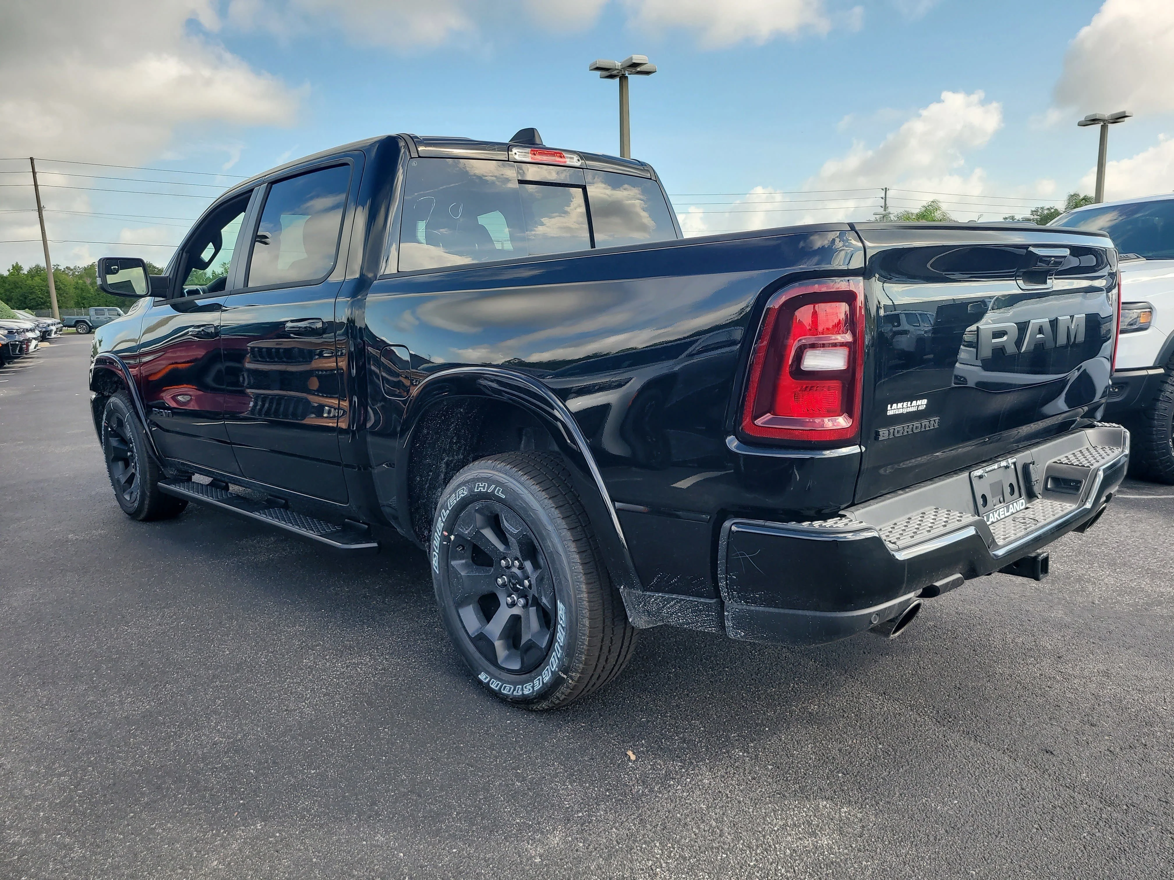 New 2026 Diamond Black Crystal Pearlcoat Ram Big Horn image 8