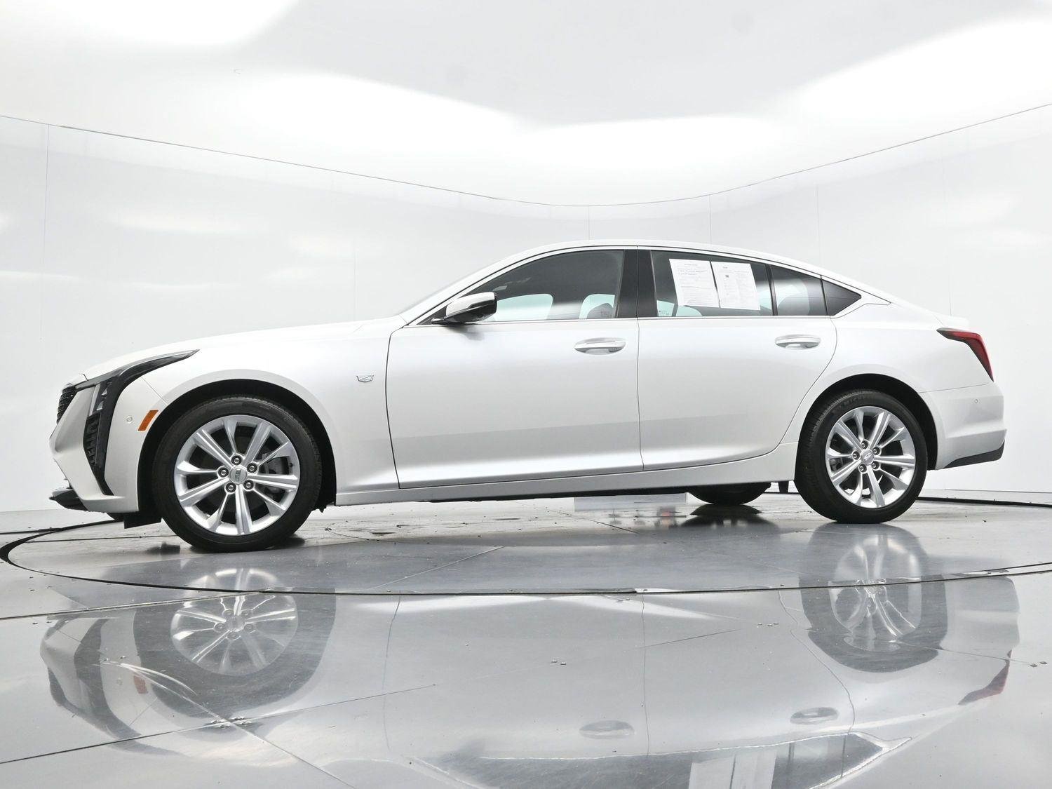 Used 2025 Crystal White Tricoat Cadillac Premium Luxury image 50