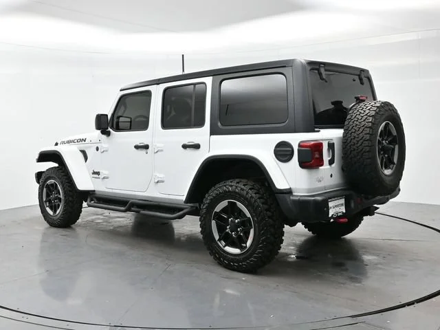 Used 2018 Bright White Clearcoat Jeep Rubicon image 5