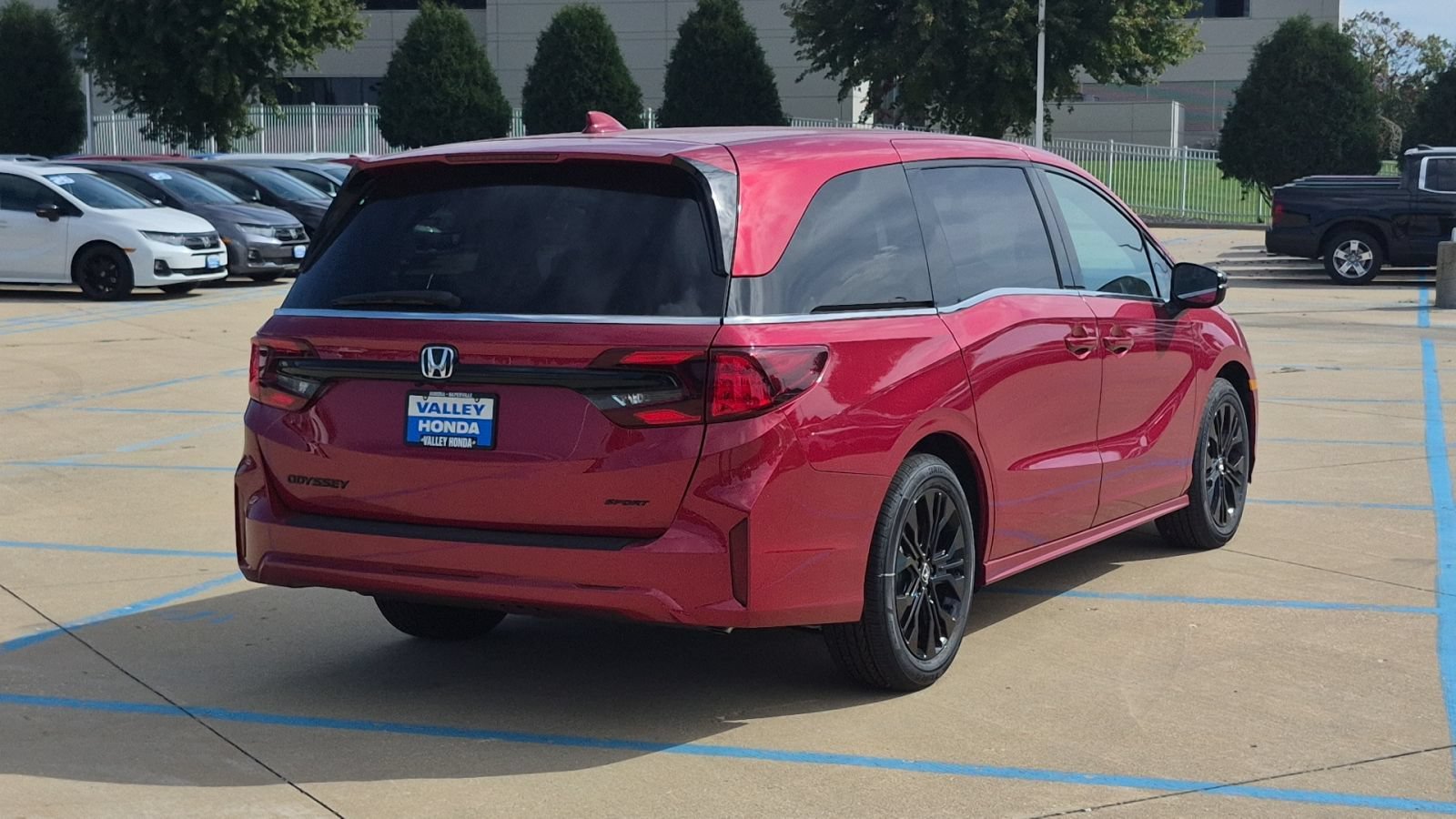 New 2026 Radiant Red Metallic II Honda Sport-L image 6
