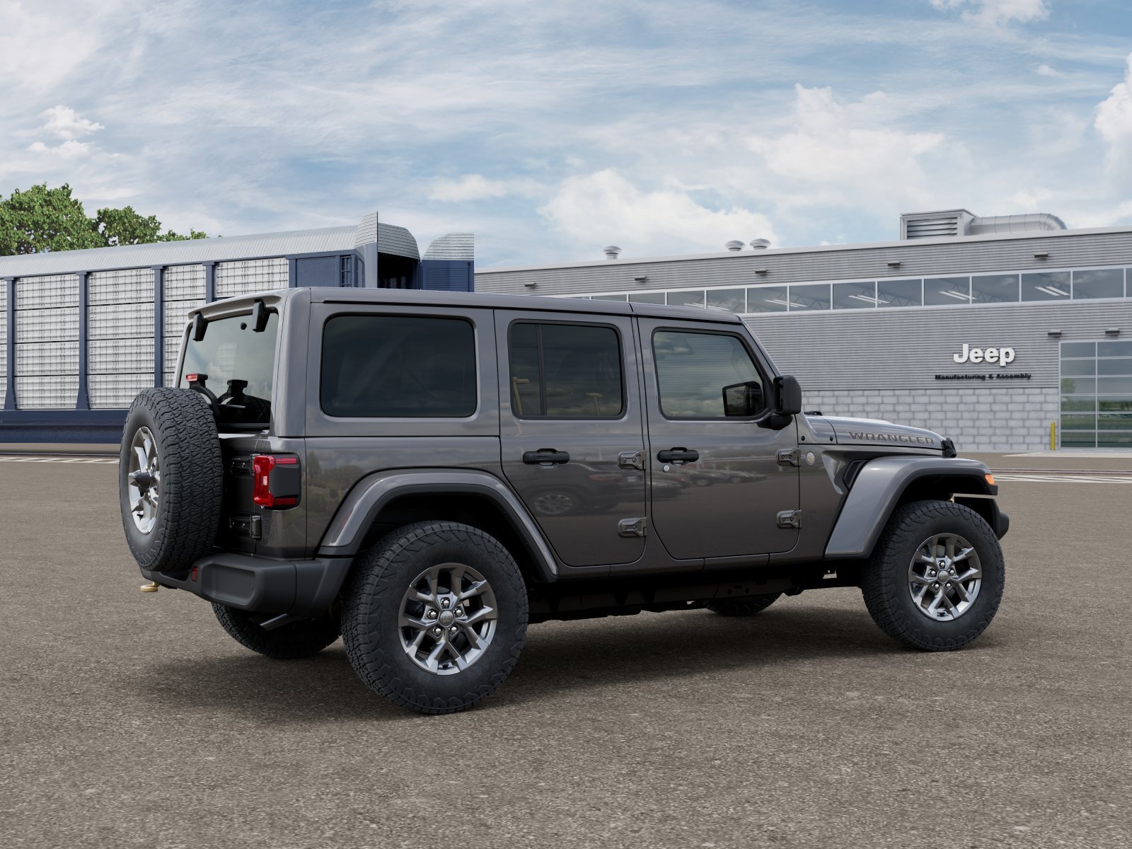 New 2026 Granite Crystal Metallic Clear-Coat Exterior Paint Jeep 85th Anniversary image 19
