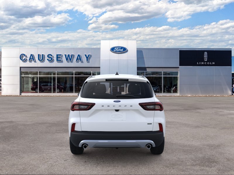 New 2025 Star White Metallic Tri-coat Ford Plug-in Hybrid image 5